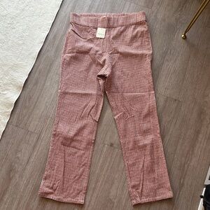 NWT- Free People Gingham Pants